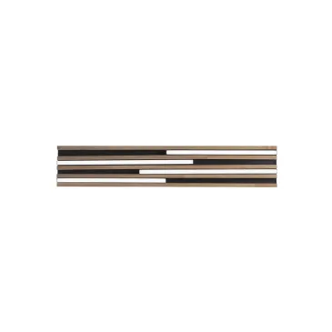 plafoniera LED design moderno nera