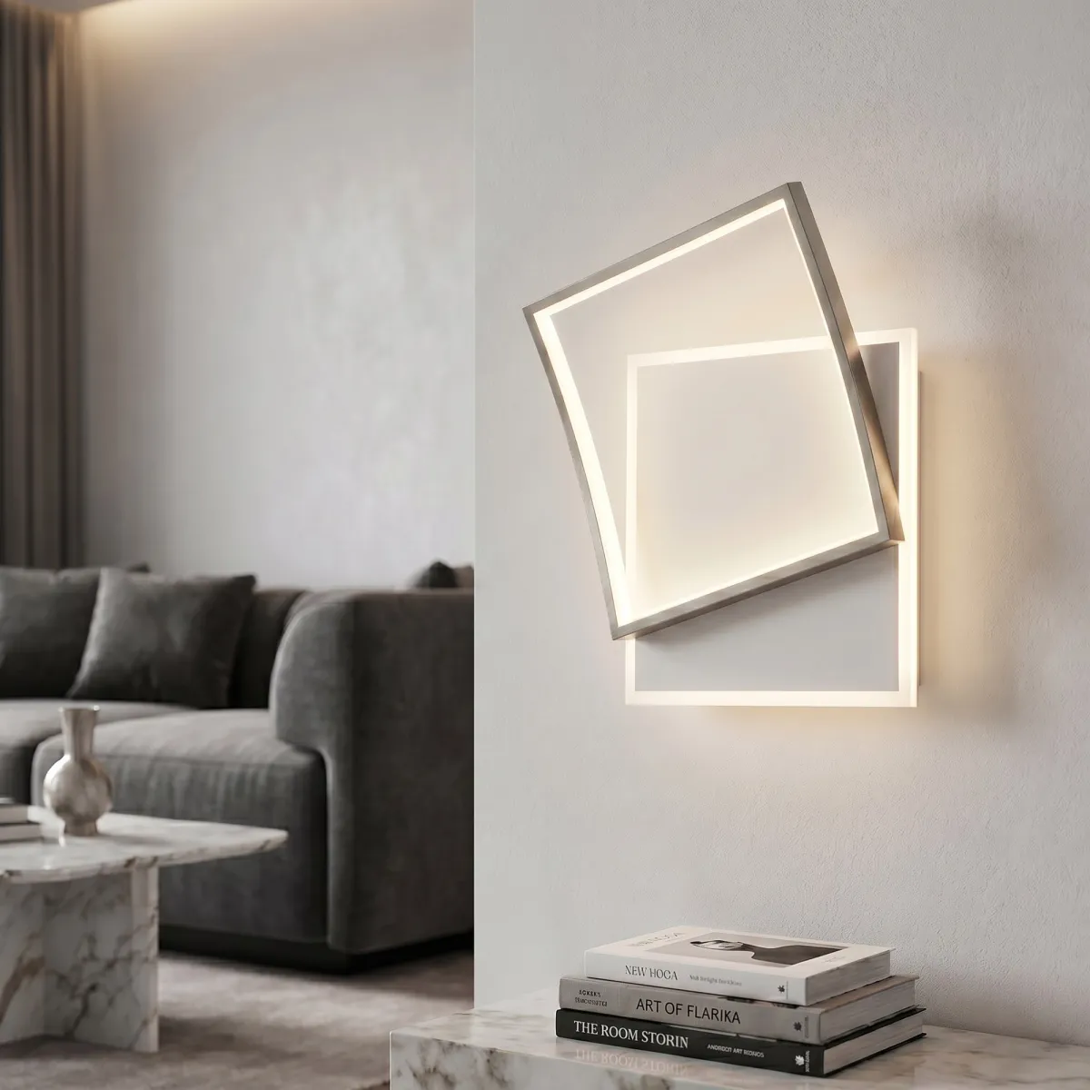 plafoniera led da interni design moderno per fissaggio...