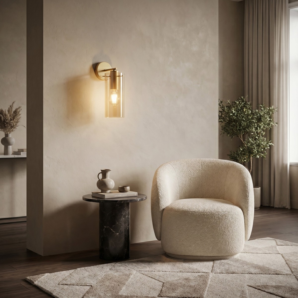 lampada da parete adatta a specchi e camere per ogni design