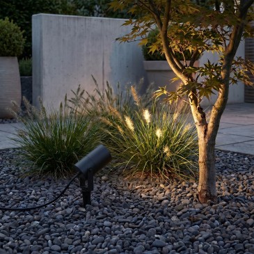 Projecteur de jardin avec piquet | Mondialshop
