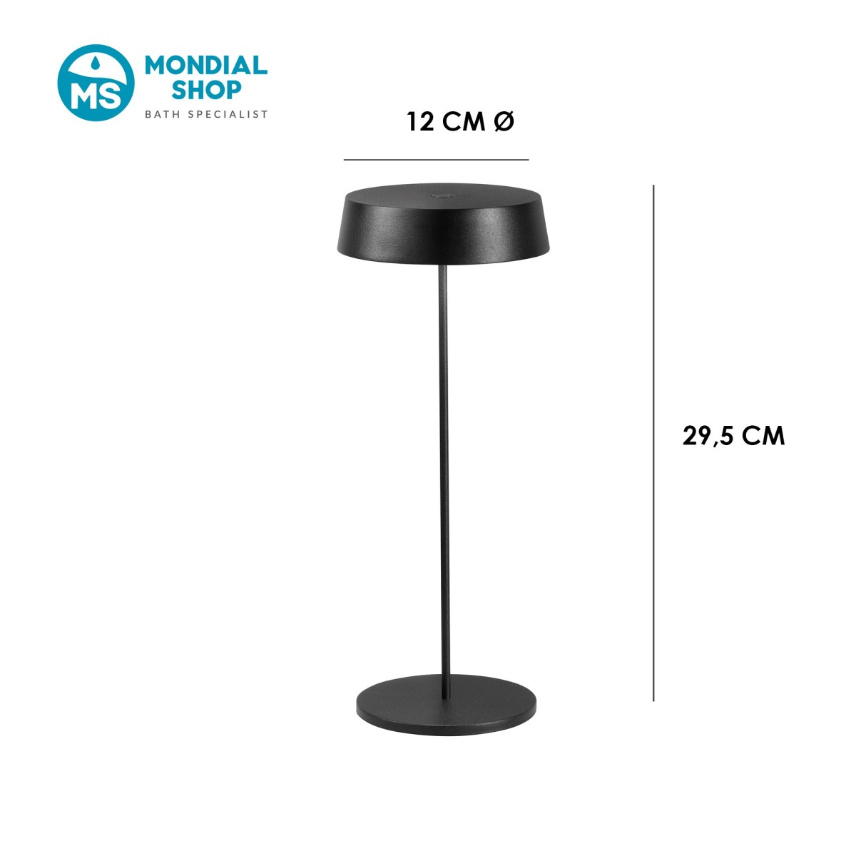 Lampe de table LED rechargeable | Mondialshop