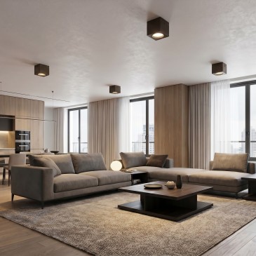 Moderne quadratische Deckenleuchte GX53 | Mondialshop