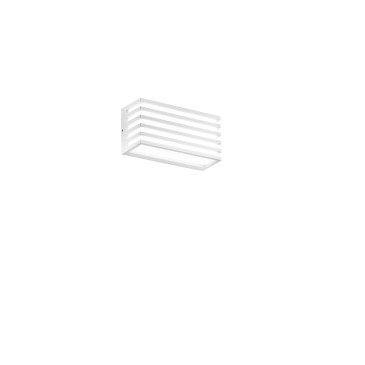 APPLIQUE BIEMISSIONE LED DUKROT BIANCA 12W 1440LM CCT IP54 CCT 22X8X11CM