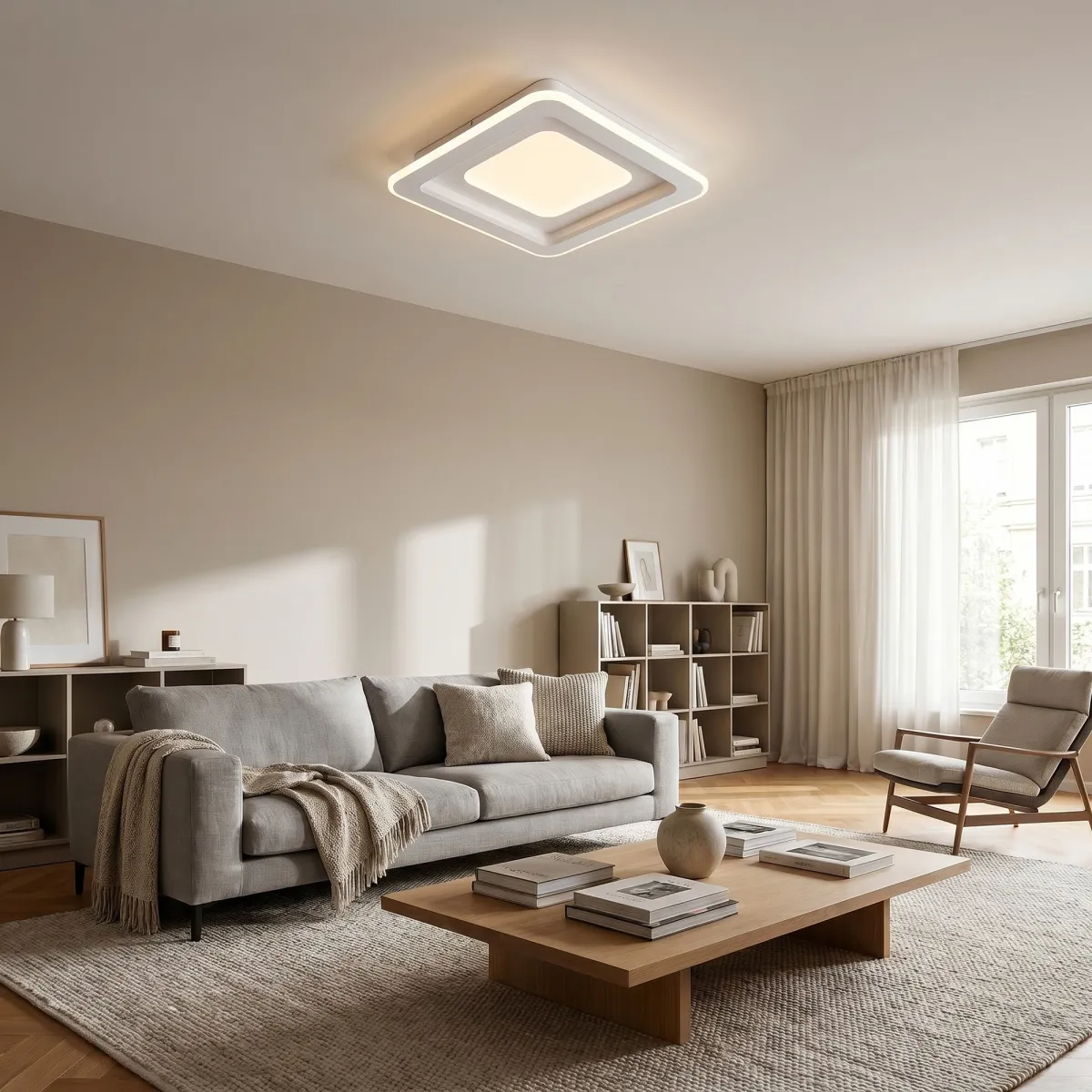plafoniera LED DYGITAL per soffitto