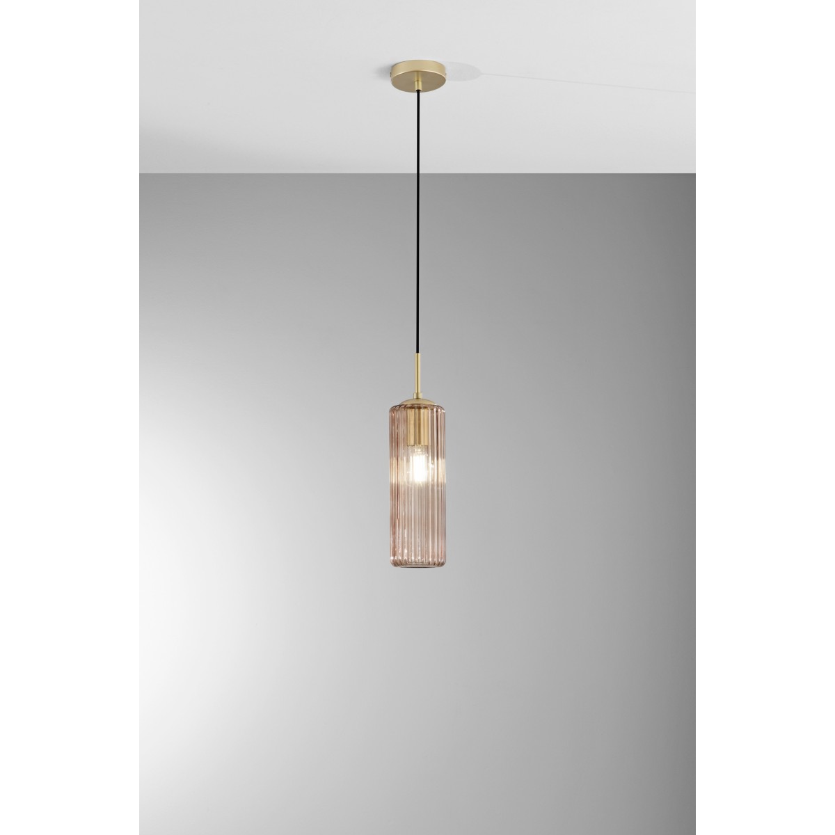 Suspension moderne en verre (E27) | Mondialshop