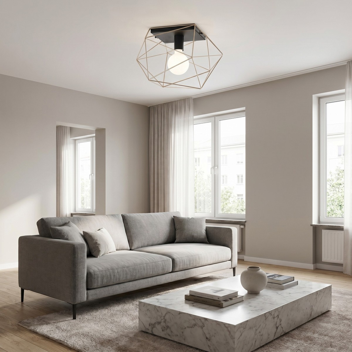 Moderne E27-Deckenleuchte | Mondialshop