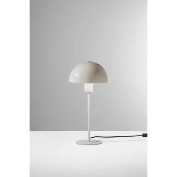 LUME POPART BEIGE IN METALLO STRUTTURA D20X40.1CM PARALUME D20X10CM