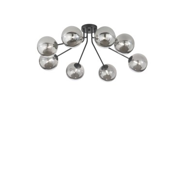 PLAFONIERA HONEY NERA 8XG9 88,4X80,8X28CM