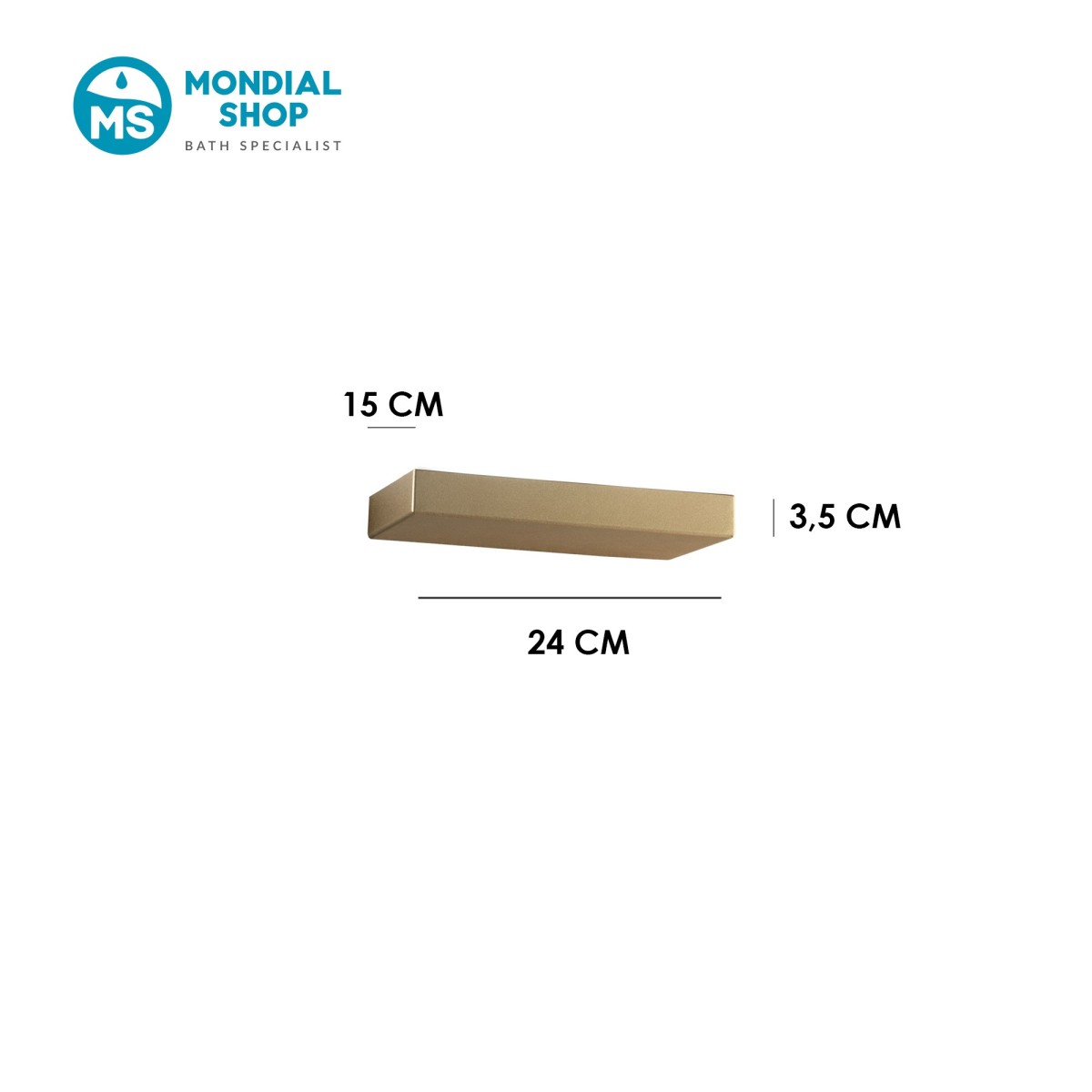 scheda tecnica lampada EIDOS oro