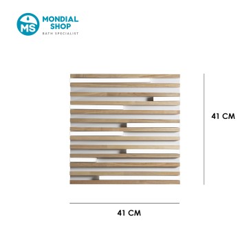 24-W-LED-Deckenleuchte in Ahorn oder Eiche | Mondialshop