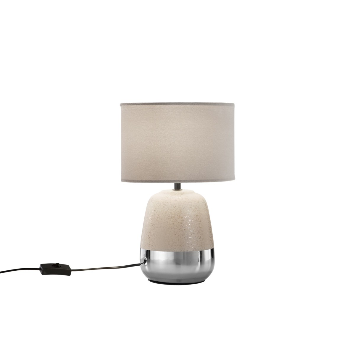 LUME SIOUX VERDE CROMO/MARRONE 1XE27 22X22X45CM