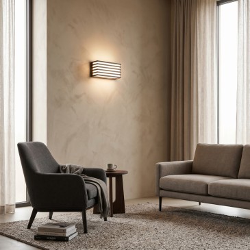 Applique murale LED double émission 12 W | Mondialshop