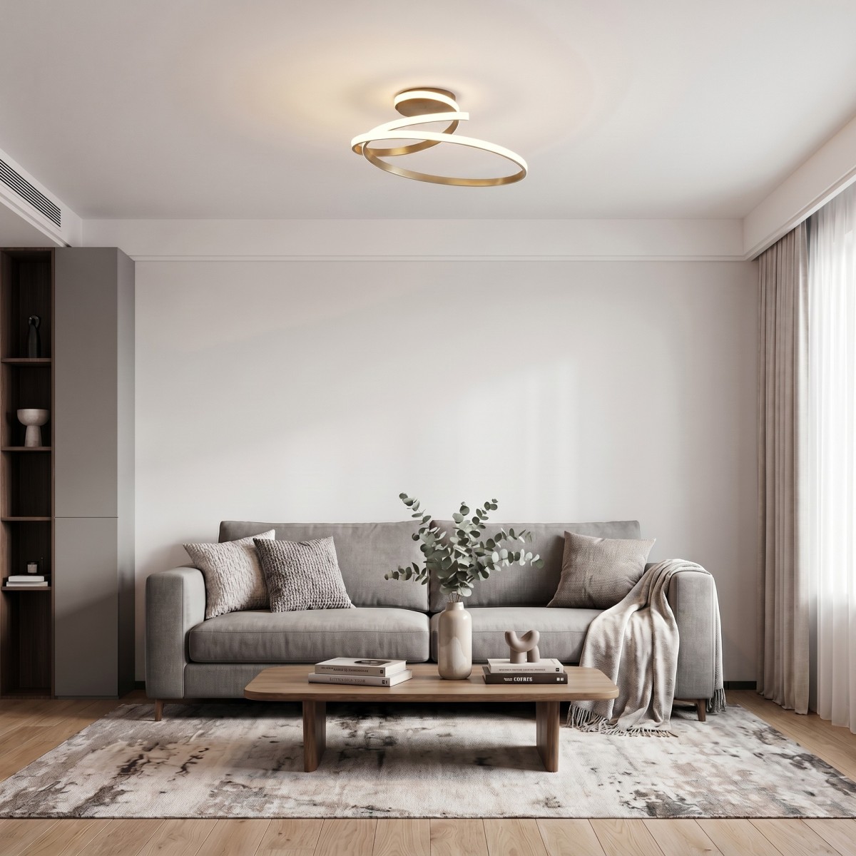 Plafonnier LED moderne 40 W | Mondialshop