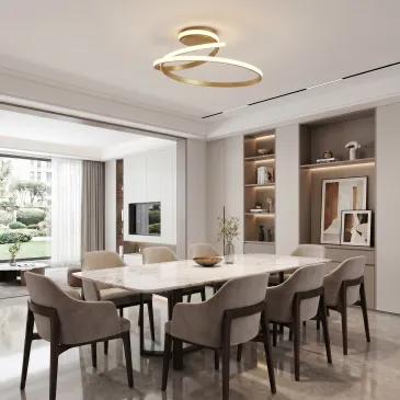 Plafonnier LED moderne 40 W | Mondialshop