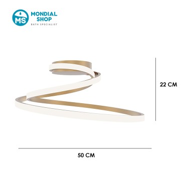 Plafonnier LED moderne 40 W | Mondialshop