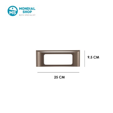 scheda tecnica lampada led da muro bronzo
