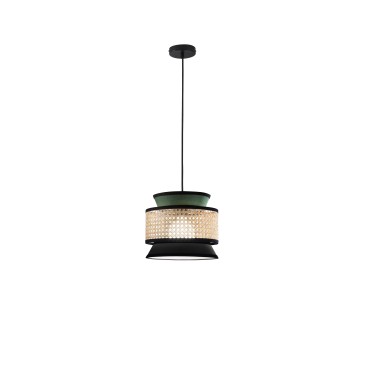 Lampadario Sospensione Rattan E27 | Mondialshop