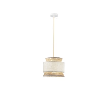 Lampadario Sospensione Rattan E27 | Mondialshop