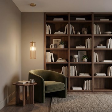 Suspension moderne en verre (E27) | Mondialshop