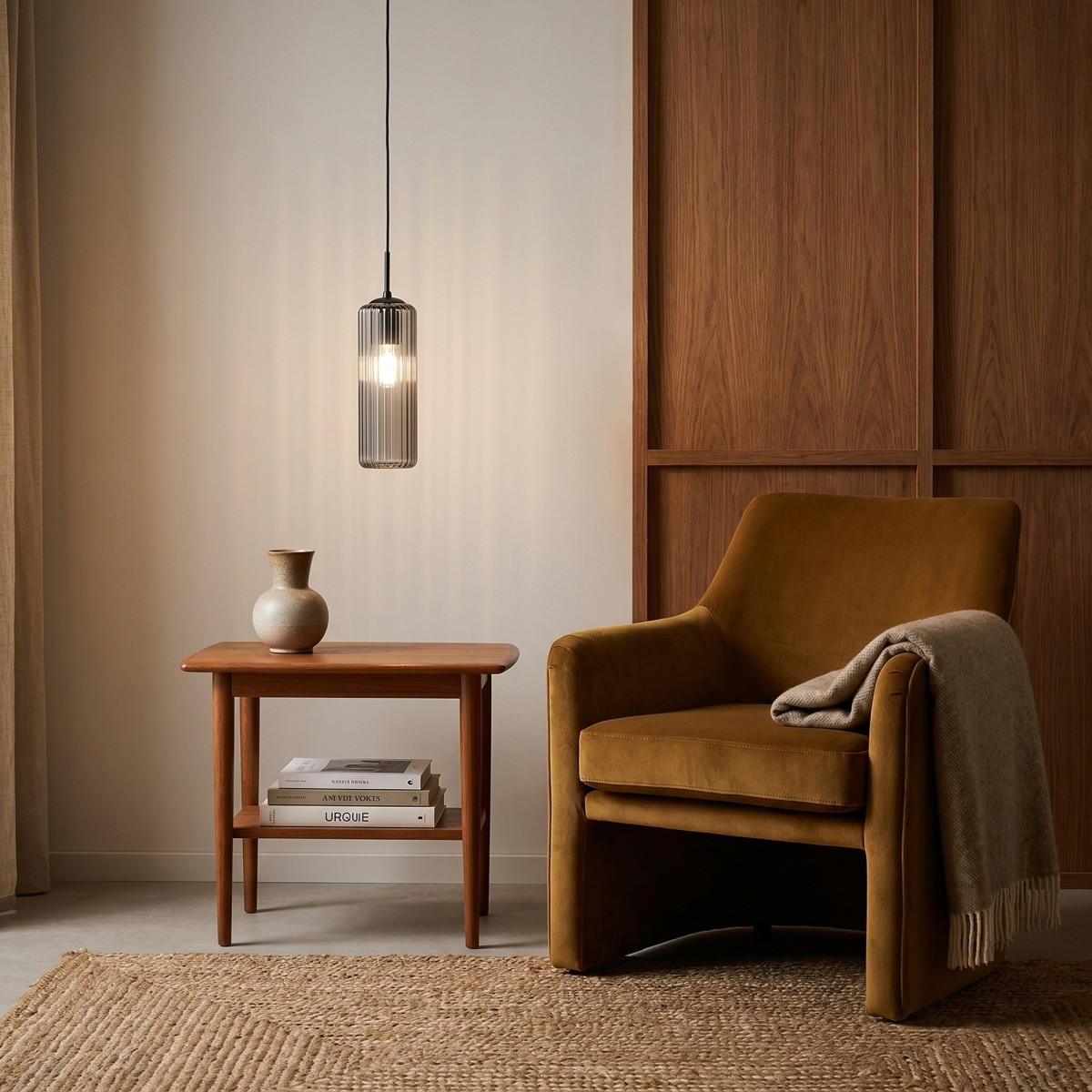Suspension moderne en verre (E27) | Mondialshop