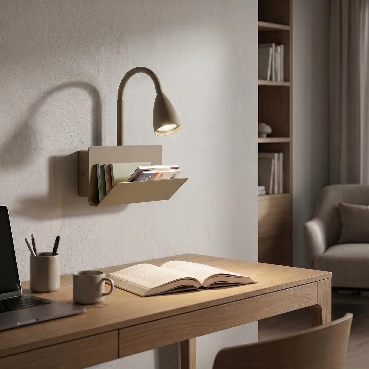 Lampe de lecture flexible GU10 | Mondialshop