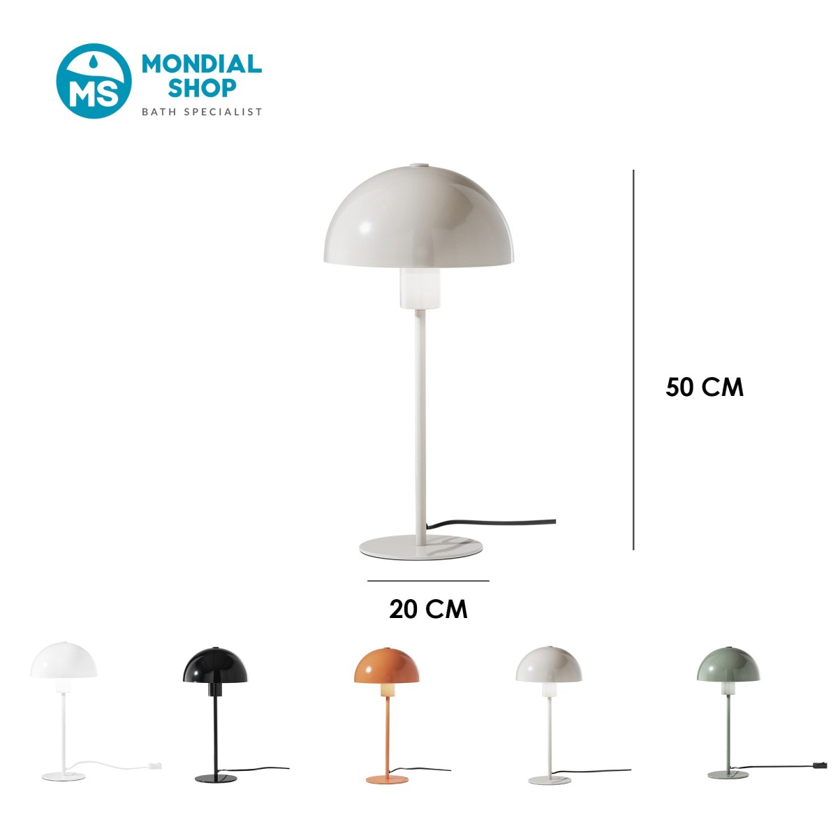 Scheda Tecnica lampada POPART
