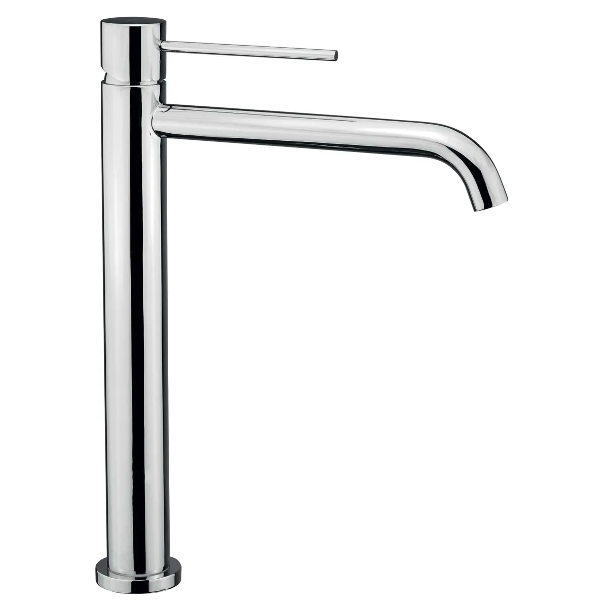 Miscelatore lavabo alto con scarico clic-clac CITY