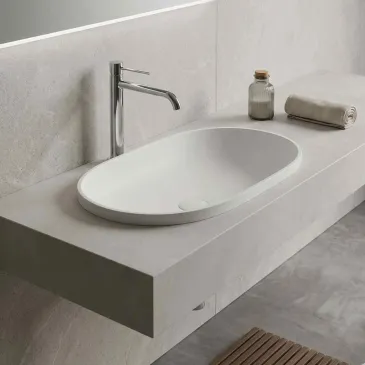 Miscelatore lavabo alto con scarico clic-clac CITY