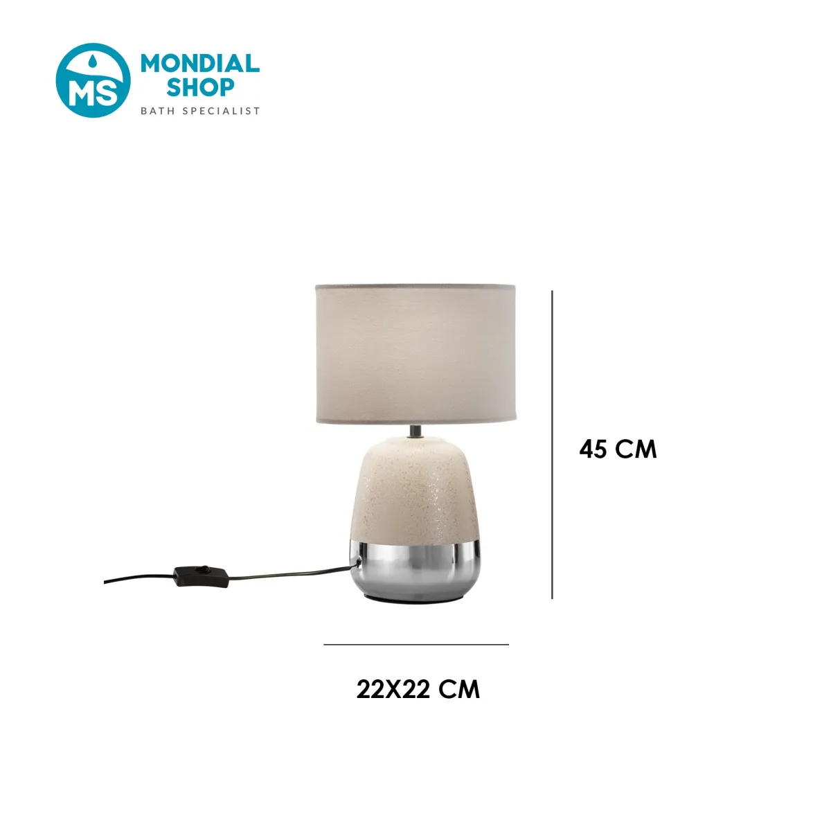 Scheda tecnica lampada SIOUX-L marrone