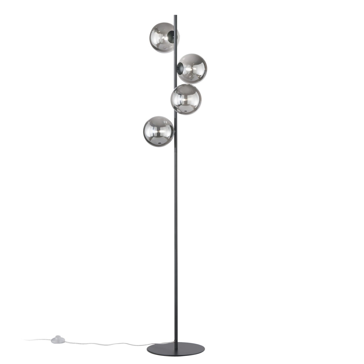 Lampadaire moderne 4xG9 au design géométrique | Mondialshop