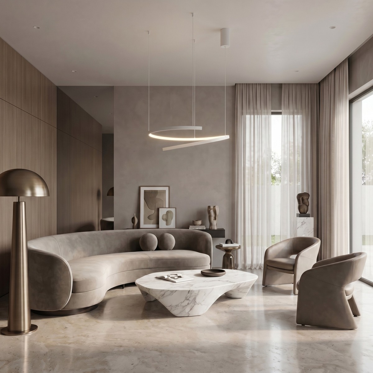 Moderne LED-Pendelleuchte | Mondialshop