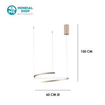 Moderne LED-Pendelleuchte | Mondialshop