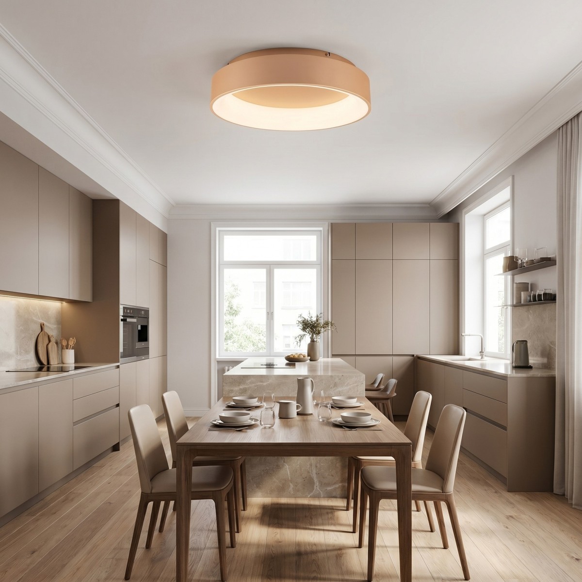 60-W-LED-Deckenleuchte mit verstellbarem Licht | Mondialshop