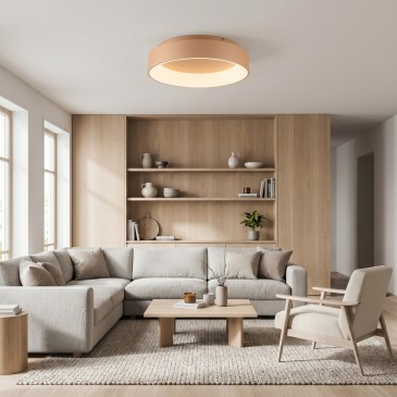 Plafonnier LED 60 W avec éclairage réglable | Mondialshop