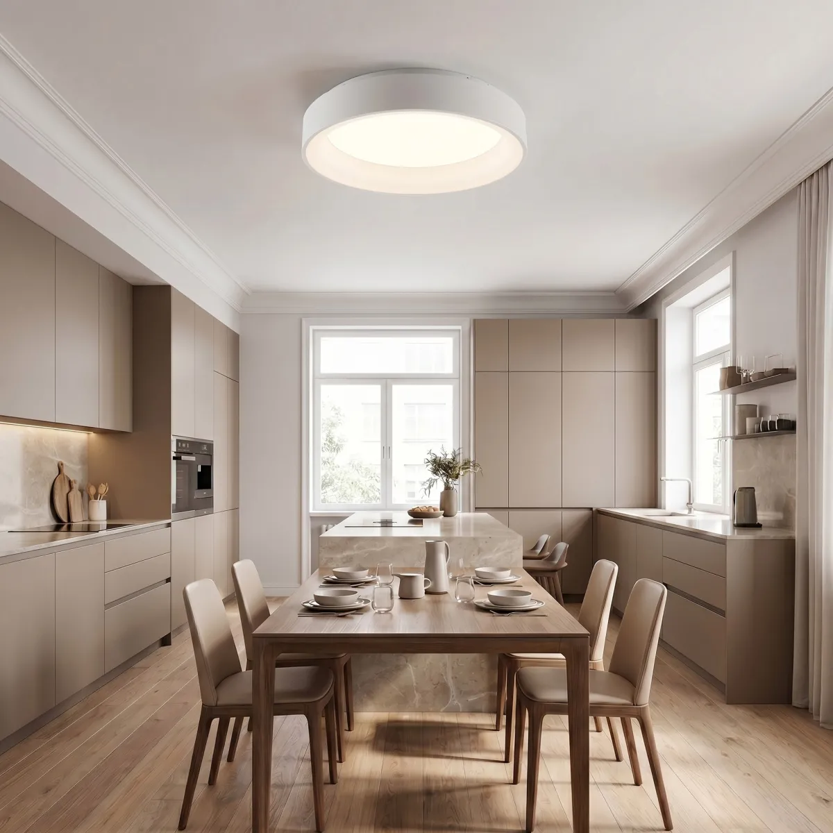 60-W-LED-Deckenleuchte mit verstellbarem Licht | Mondialshop