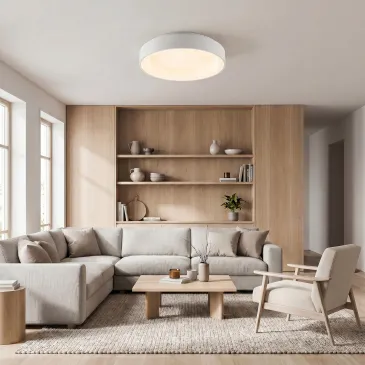 Plafonnier LED 60 W avec éclairage réglable | Mondialshop