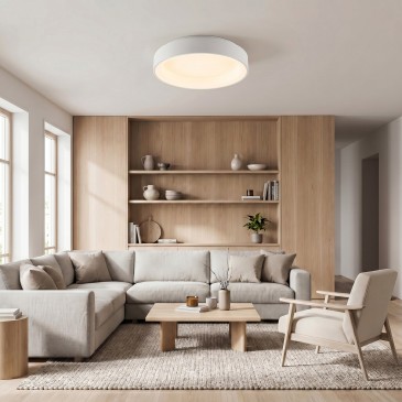 Plafonnier LED 60 W avec éclairage réglable | Mondialshop