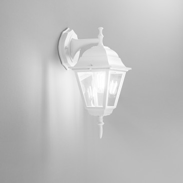 Schwarze Außenwandleuchte E27 60W | Mondialshop