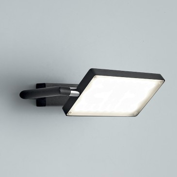 APPLIQUE LED BOOK NERA 18W 1820LM 3200K 22,5X15X10CM