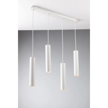 Suspension linéaire 4XGU10 | Mondialshop
