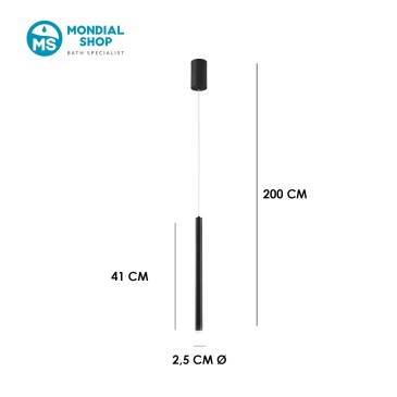 Lampada a Sospensione Cilindrica 5W | Mondialshop