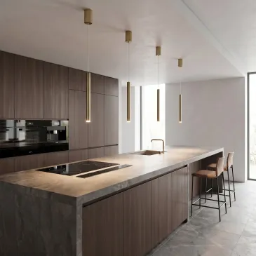 Lampada a sospensione cilindrica Disponibile in 3 varianti 5W Pendente moderno slim