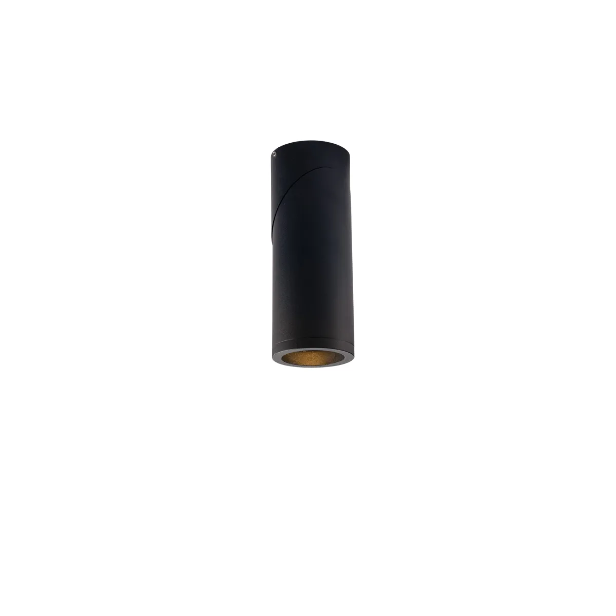 Plafonnier tubulaire blanc ou noir 1XGU10 | Mondialshop