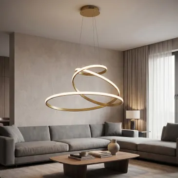 Lustre LED moderne en 3...