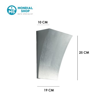 Applique murale moderne à double émission avec 2 ampoules G9 | Mondialshop