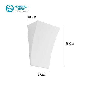 Moderne Wandleuchte mit zwei Leuchtmitteln (2x G9) | Mondialshop