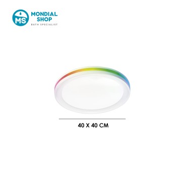 Plafonnier LED blanc RGB haute luminosité | Mondialshop