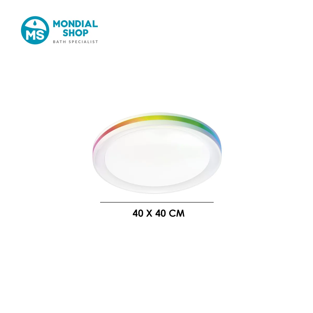 Plafonnier LED blanc RGB haute luminosité | Mondialshop