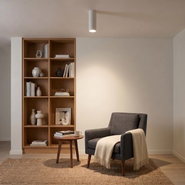 Plafonnier tubulaire minimaliste GU10 | Mondialshop