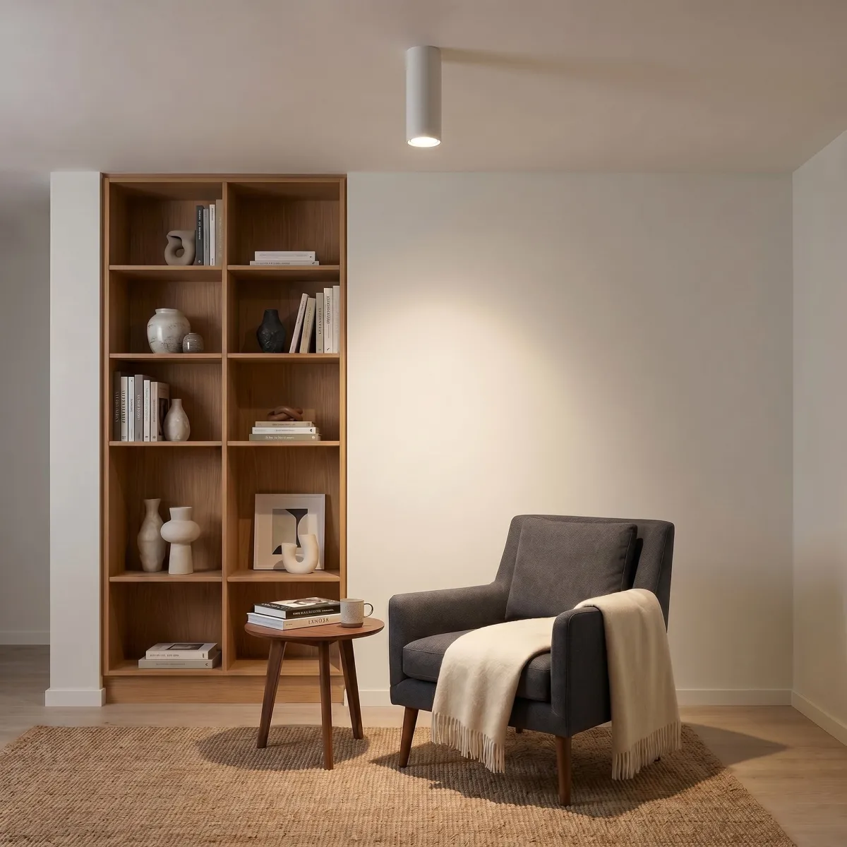 Minimalistische Röhren-Deckenleuchte GU10 | Mondialshop
